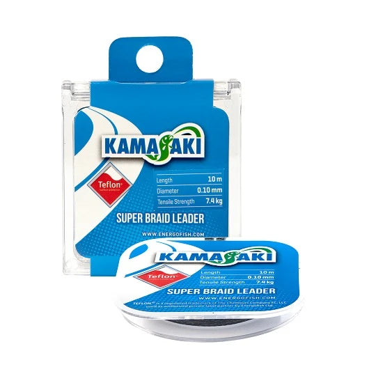 Fir Textil Kamasaki Super Braid Leader 10m 0.16mm 12.6kg