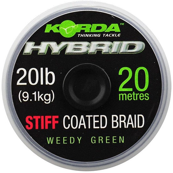 FIR TEXTIL KORDA HIBRID STIFF VERDE 20LBS 20MT