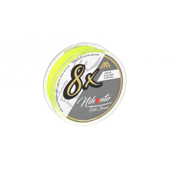 Fir Textil Mikado Nihonto Octa Braid Fluo 150m 0.23mm