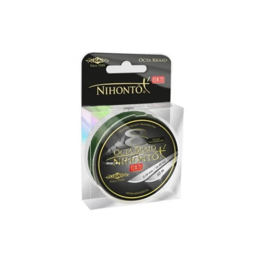 Fir Textil Mikado Nihonto Octa Braid Green 150m 0.20mm