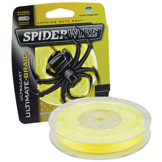 FIR TEXTIL NEW SPIDERWIRE UC 8 BRAID FLUO 017MM 18,1KG 110M