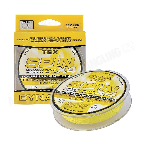 FIR TEXTIL RAPTURE DYNA-TEX SPIN 100MT/0,16mm/25LBS