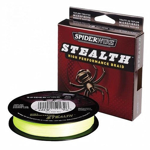 FIR TEXTIL SPIDER WIRE STEALTH FLUO 012mm - 137m