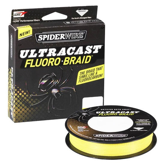 FIR TEXTIL SPIDERWIRE FLUOROBRAID 012MM/5.12KG/110M