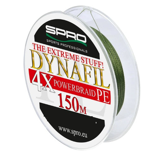 FIR TEXTIL SPRO DYNAFIL PE BRAID 0.25MM 150M