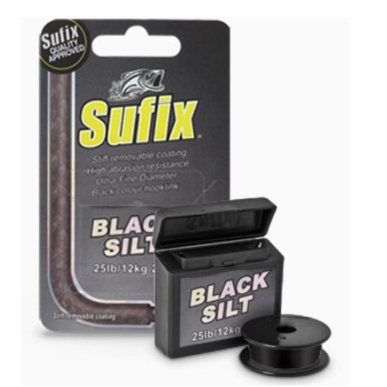 FIR TEXTIL SUFIX BLACK SILT 20M 10LB