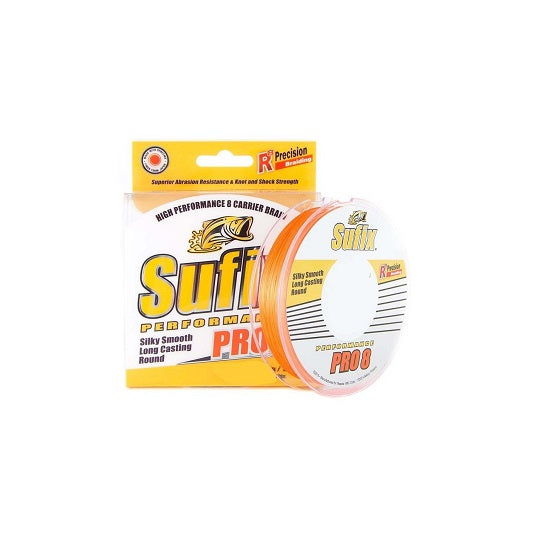 FIR TEXTIL SUFIX PERFORMANCE PRO 8 135M 0.15MM 10.2KG  ORANGE