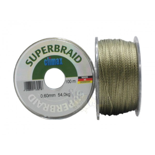FIR TEXTIL SUPERBRAIDED VERDE-OLIV CLIMAX 016mm - 100m