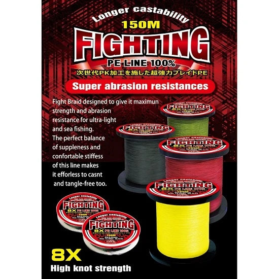 Fir Textil Trakko Fighting X8 Green 0.17mm 130m