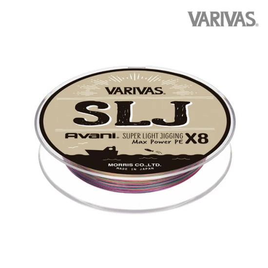 Fir Textil Varivas Avani Slj Super Light Jigging Max Power Pe X8 150m 16.7lb 10m X 5 Culori