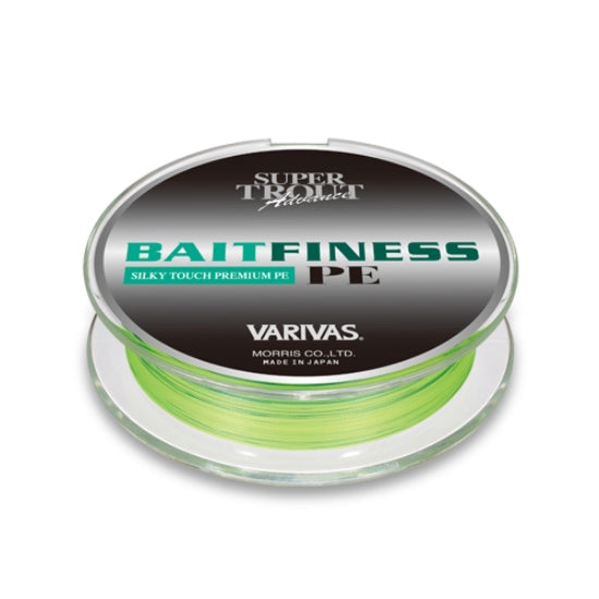 FIR TEXTIL VARIVAS SUPER TROUT BAIT FINESSE PE 8X 120m 7.4lb VERDE FLUO