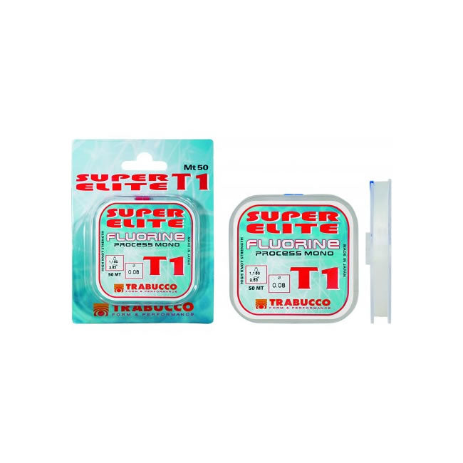 FIR TRABUCCO S ELITE FLUORINE 50M 0.10 mm