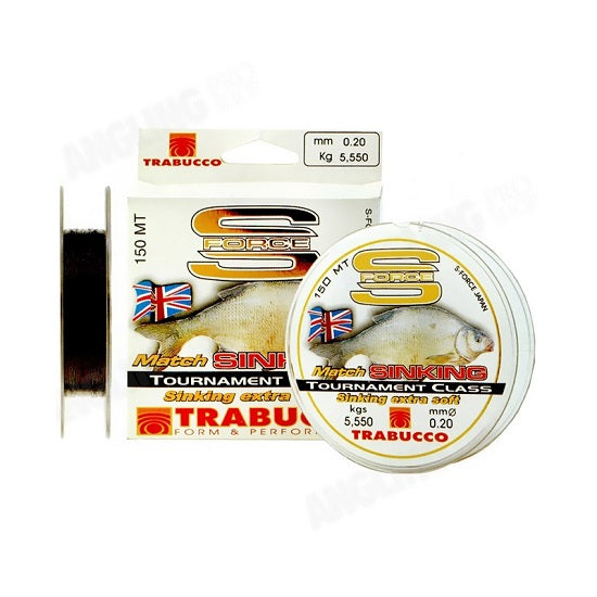 FIR TRABUCCO S FORCE MATCH SINKING 150M 0.25MM
