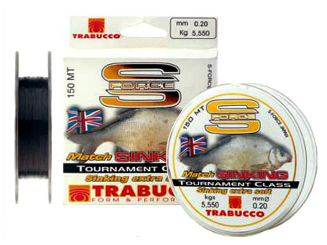 FIR TRABUCCO S-FORCE Match Sinking 150m 0.16mm