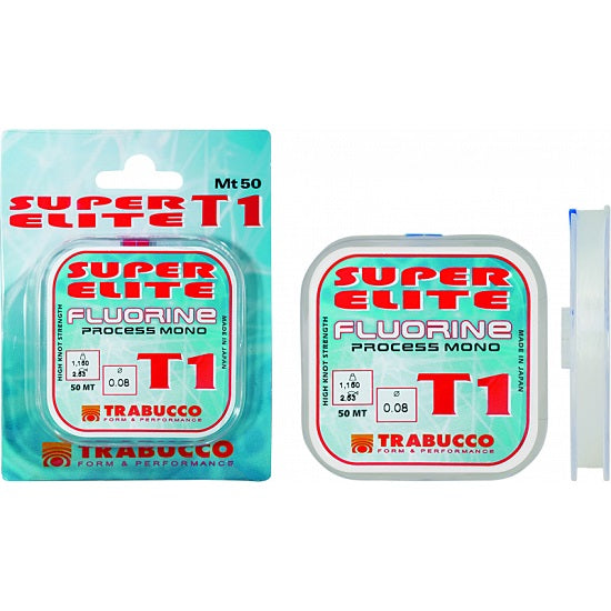 FIR TRABUCCO SUPER ELITE FLUORINE 50M 0.10MM