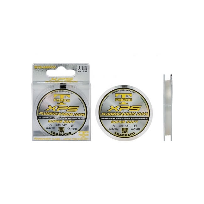 FIR TRABUCO T FORCE FLUOROCARBON 25M  0.160 mm 2.58 Kg