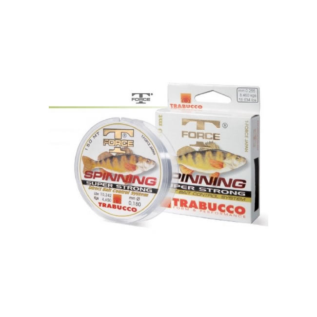 FIR TRABUCO T FORCE SPINNING PERCH 150M 0.200 mm 5.60 Kg