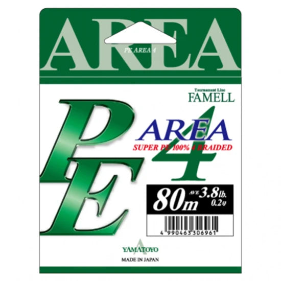 Fir Textil Yamatoyo Pe Area X4 Alb, 80m, 5lbs