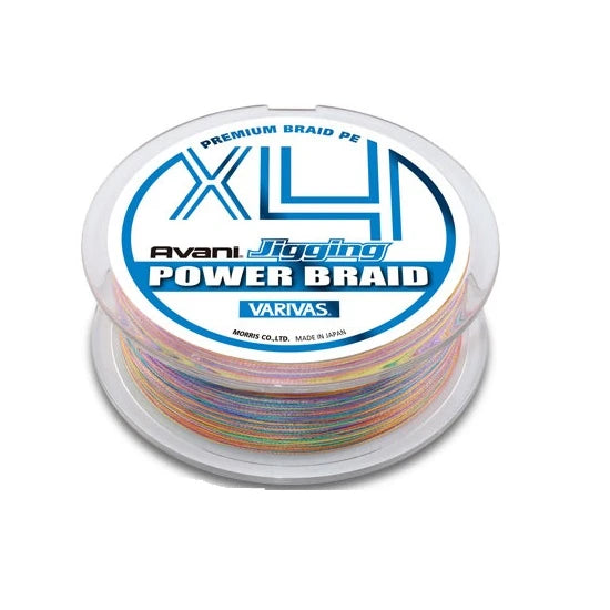 Fir Varivas Avani Jigging Power Braid Pe X4 200m 43lb 10m 5 Culori