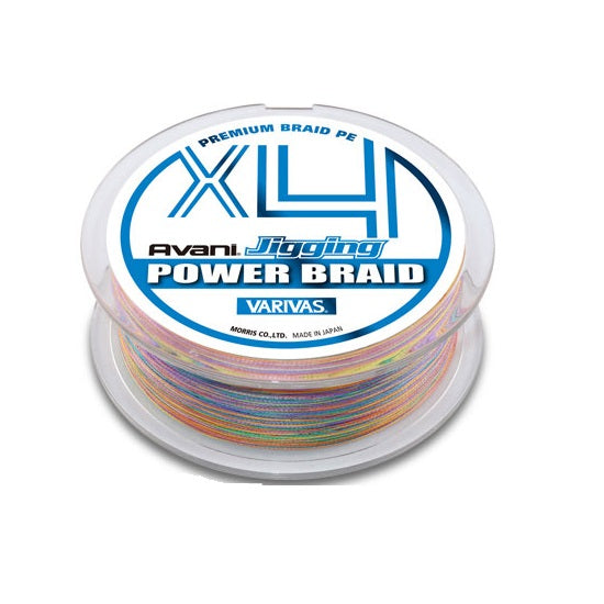 FIR VARIVAS AVANI JIGGING POWER BRAID PE X4 200m 21lb 10m 5 Culori