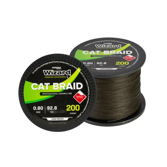 Fir Wizard Cat Braided Line Dark Brown 200m  1.00mm 104.5kg