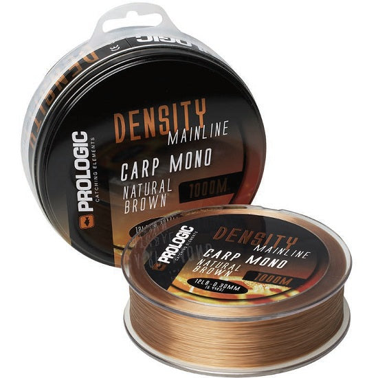FIR monofilament PROLOGIC DENSITY CARP MONO BROWN 0.40MM/9.07KG/1000M
