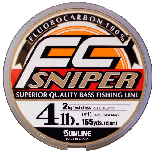 FLUOROCARBON SUNLINE FC SNIPER 5LB 185MT