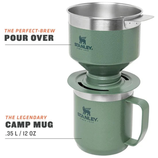 Filtru Cafea / Ceai Stanley The Perfect-brew Pour Over 0.59l / 20oz, Hammertone Green