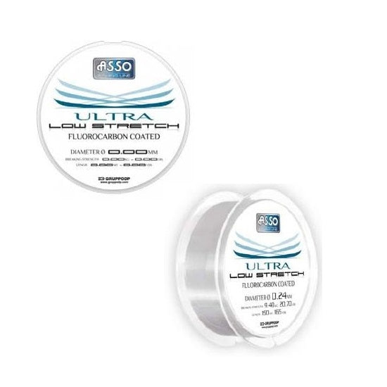 Fir ASSO Ultra Low Stretch Smoke 0.10mm 50m
