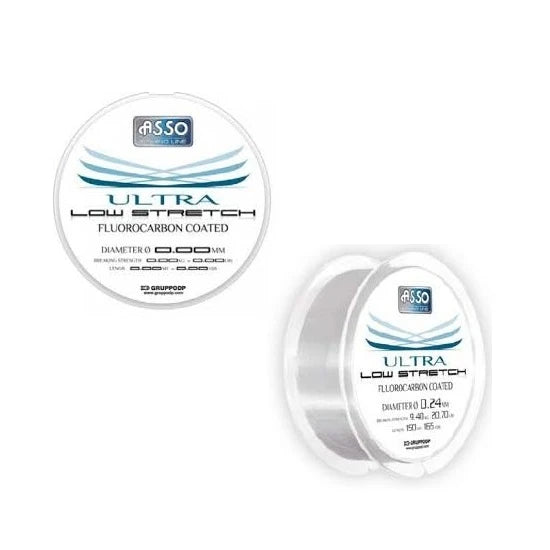 Fir Asso Ultra Low Stretch Smoke 0.50mm 50m