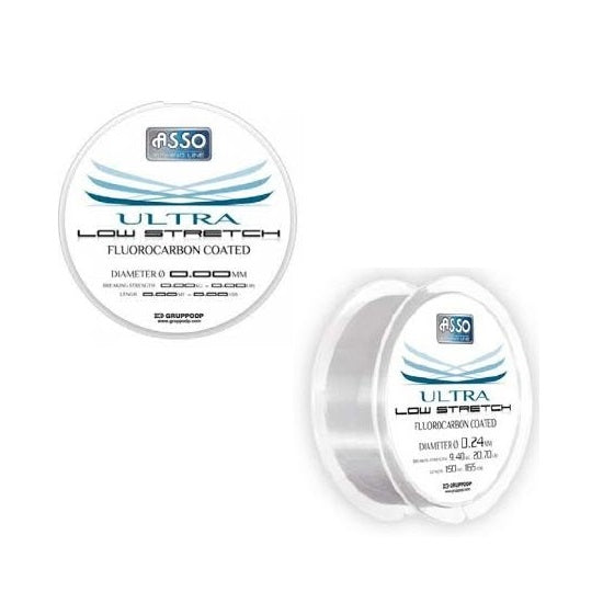 Fir ASSO Ultra Low Stretch Smoke 0.50mm 50m