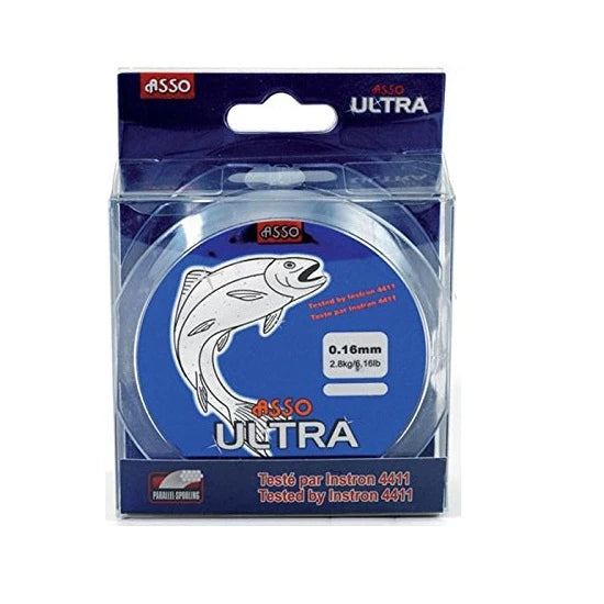 Fir Asso Ultra Transparent 0.14mm 100m