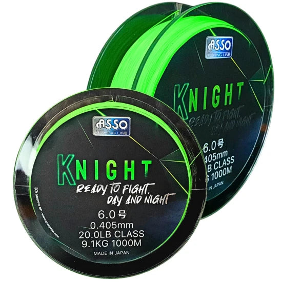 Fir Asso Knight Fluorescent Chartreuse,1200m, 0.260mm, 2.5kg