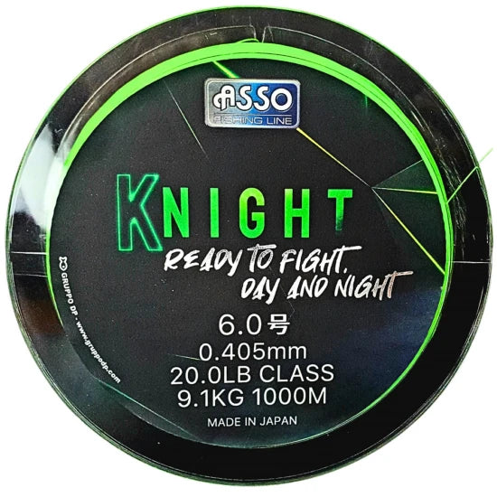 Fir Asso Knight Fluorescent Chartreuse,1200m, 0.285mm, 5.4kg