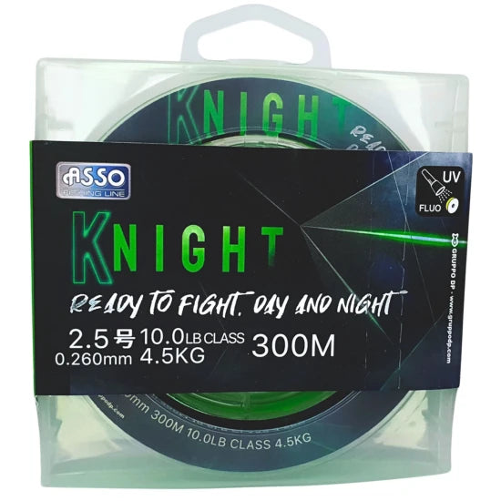 Fir Asso Knight Fluorescent Chartreuse, 300m, 0.185mm, 2.3kg