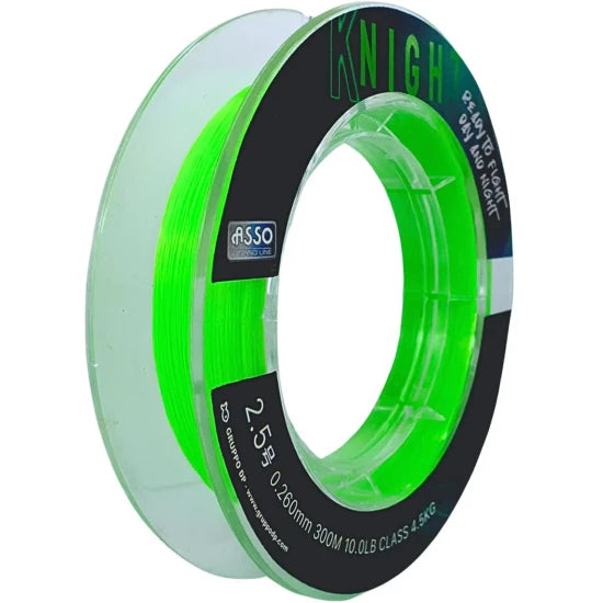 Fir Asso Knight Fluorescent Chartreuse, 300m, 0.285mm, 5.4kg
