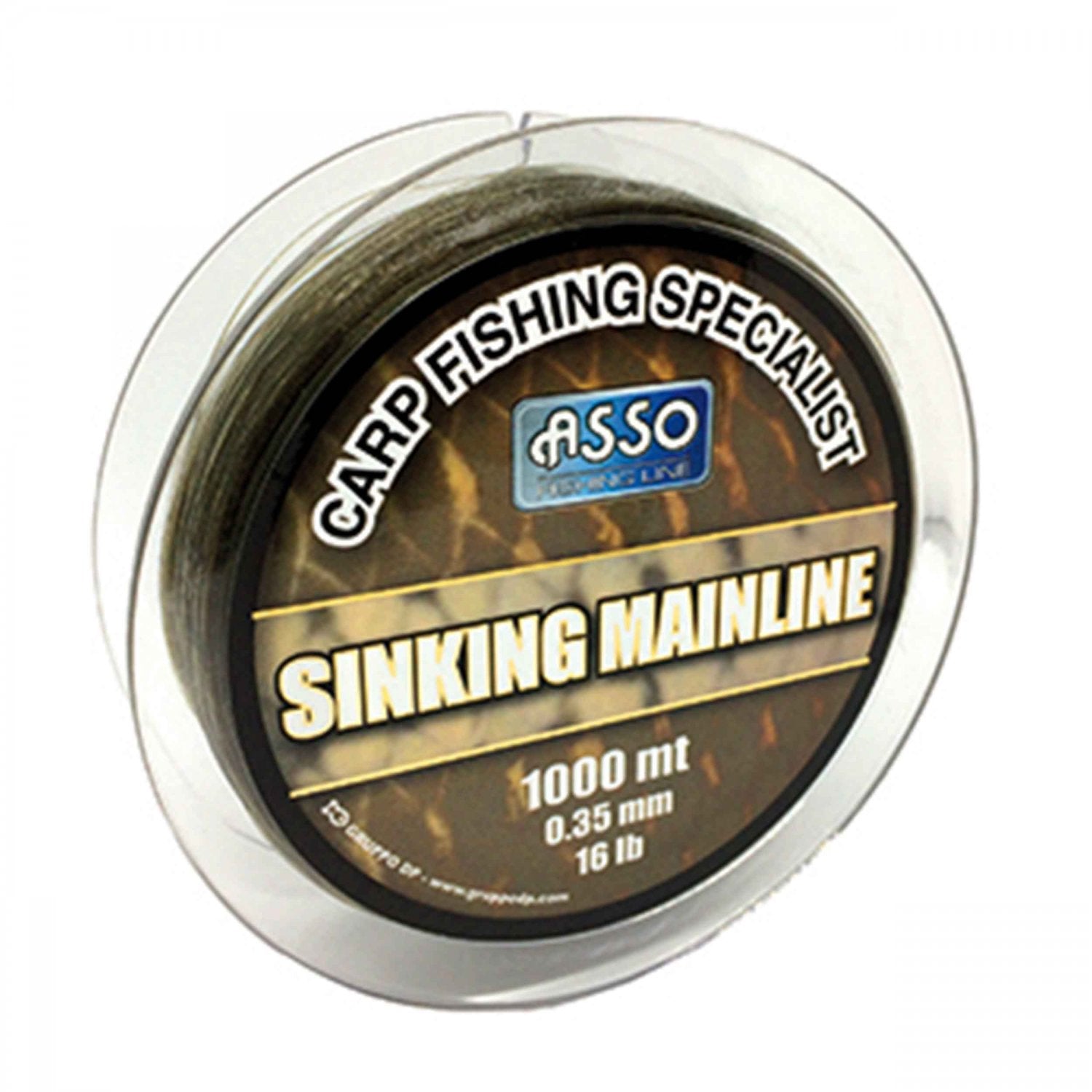 Fir Asso Sinking Mainline Brown 0.30mm 1000m