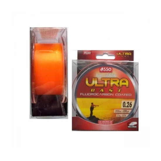 Fir Asso Ultra Cast Orange 0.32mm 300m