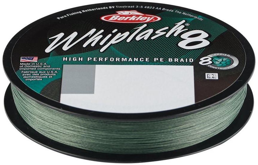 Fir Berkley Whiplash8, Green, 14.8kg, 0.10mm, 150m