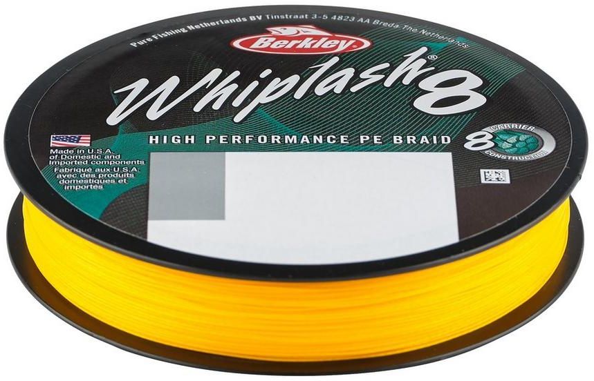 Fir Berkley Whiplash8, Yellow, 17.6kg, 0.12mm, 150m