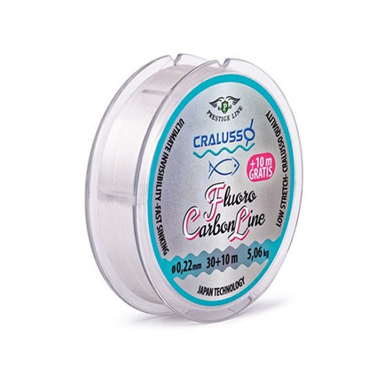 Fir Cralusso Fluorocarbon Transparent, 0.22mm, 5.06kg, 30+10m