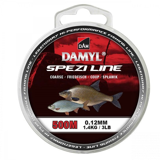 Fir DAM Damyl New Spezi Line Coarse Transparent 1.40kg 0.12mm 500m