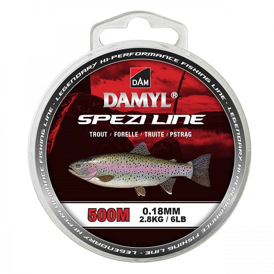 Fir DAM Damyl New Spezi Line Trout 0.22mm 500m