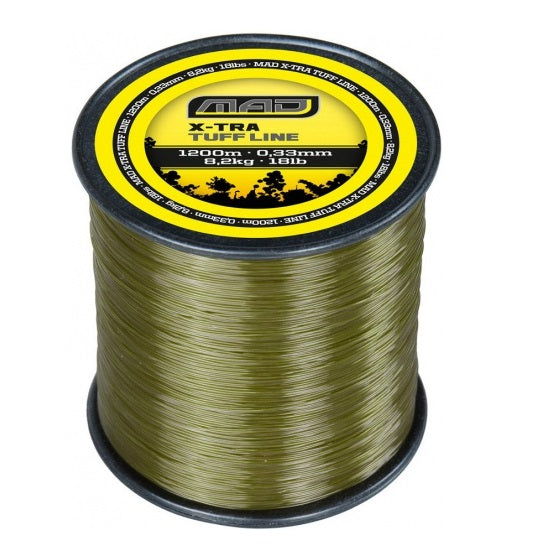 Fir DAM MAD X Tra Tuff Carp Line Olive Green 0.37mm