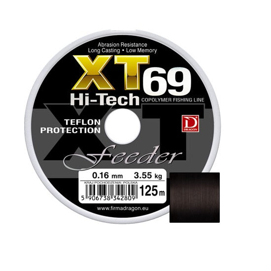 Fir Dragon XT69 Hi-Tech Feeder Line 125m 0.28mm / 8.9kg