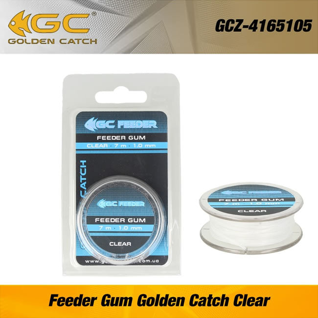 Fir Elastic Golden Catch Clear, 10m, 0.6mm