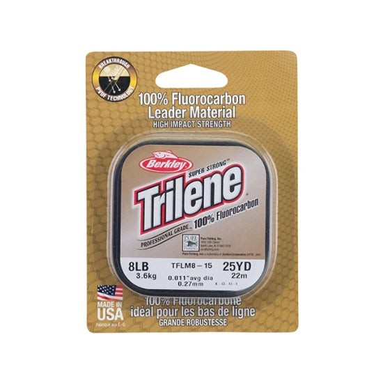 Fir Fluorocarbon Berkley Trilene  Trln 100fl Ldr 0.45mm 25m