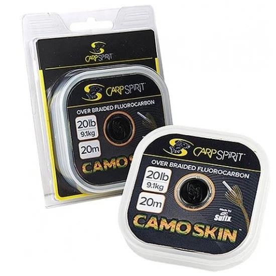Fir Fluorocarbon Carp Spirit Cu Camasa Camo Skin Weed Green 20m 20lbs 9.10kg