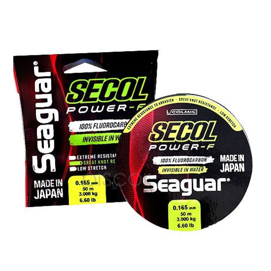 Fir Fluorocarbon Colmic Seaguar Secol PowerF 0.185mm 50m