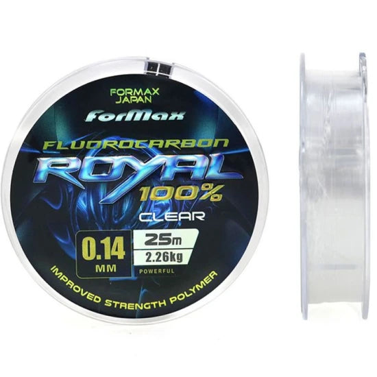 Fir Fluorocarbon Formax Royal, Transparent, 13.04kg, 0.40mm, 25m